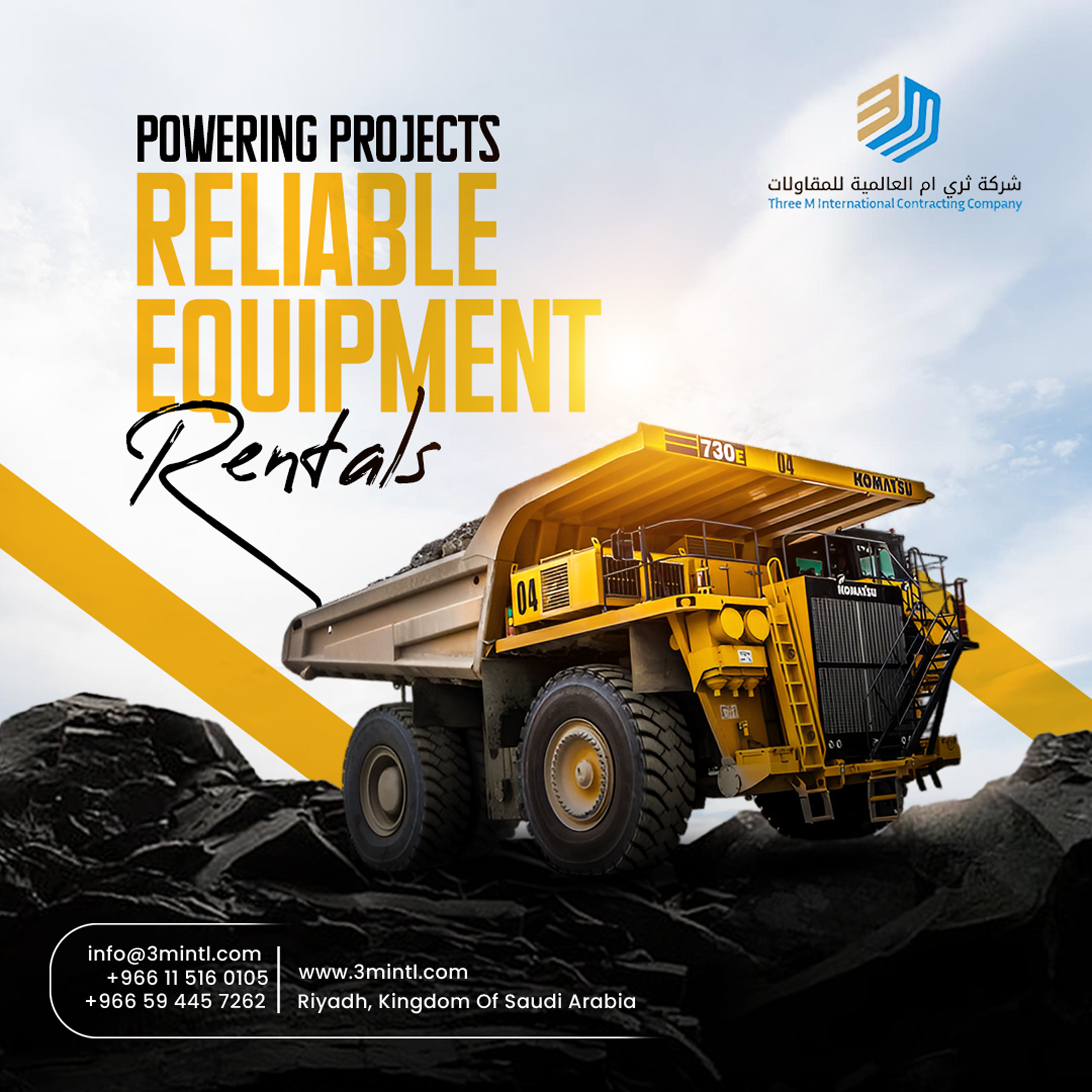 Powering Projects with Reliable Equipment Rentals