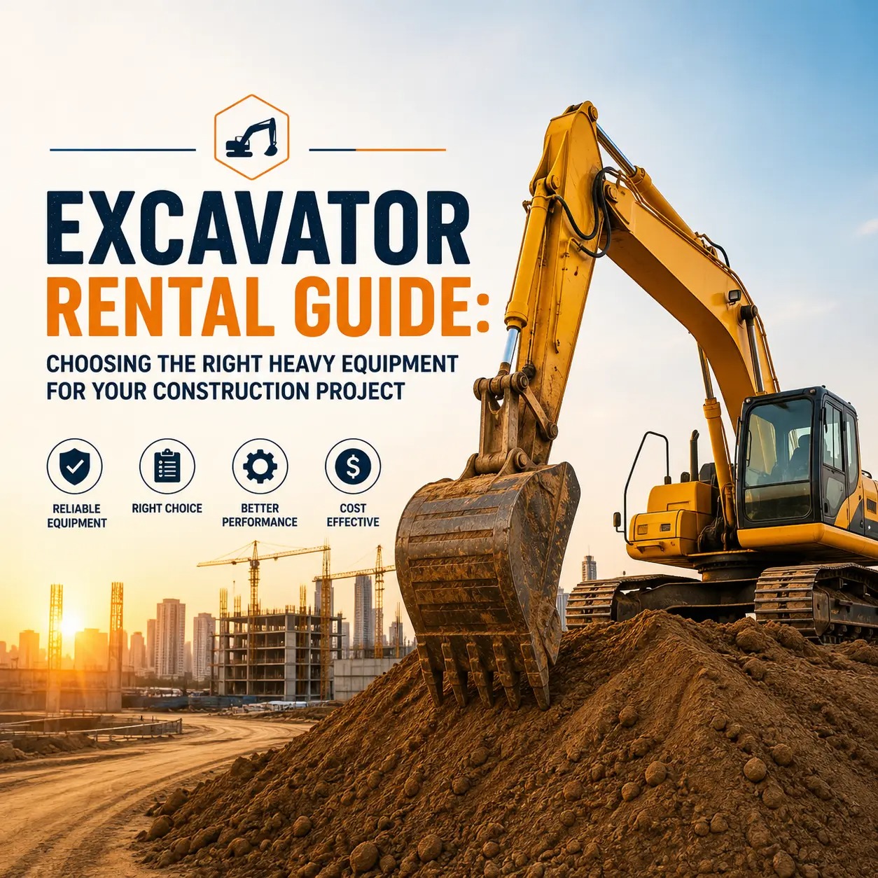 Excavator Rental Guide: Choosing the Right Heavy Equipment for Your Construction Project